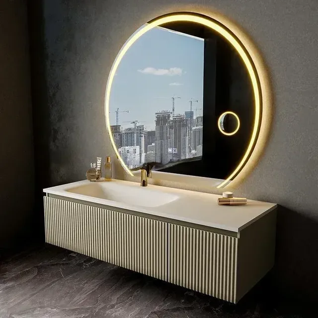 Armoire de salle de bain avec lavabo – vue 4