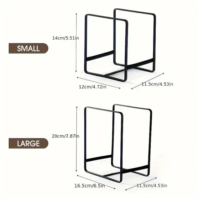 Rangeassiettes modulable métallique noir vertical… – vue 3