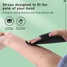 Brosse de gIslande en caoutchouc noir indolore – vue 2