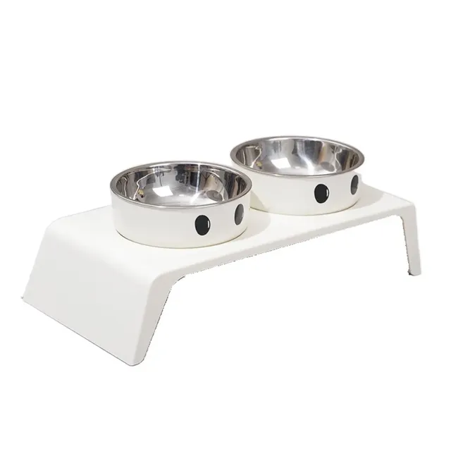 Bols doubles bol d'eau de nourriture pour chat bol…