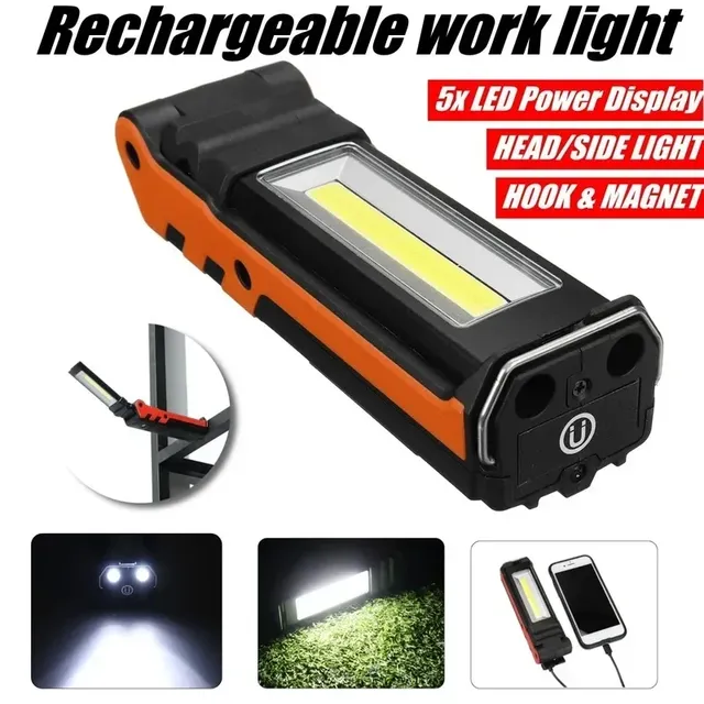 Lampe de travail LED COB à intensité variable