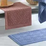 Tapis de salle de bain en coton – vue 1