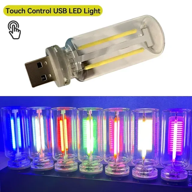 Rétro LED Edison ampoule veilleuse Camping incandescent… – vue 3