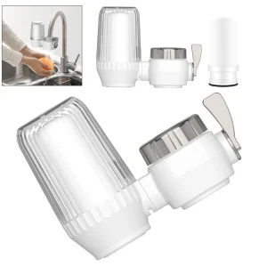 Filtre à eau du robinet, système de purification, pour robinet de cuisine, élimination de la rouille et des bactéries