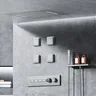 Système de douche en laiton gris avec odorde luxe – vue 3