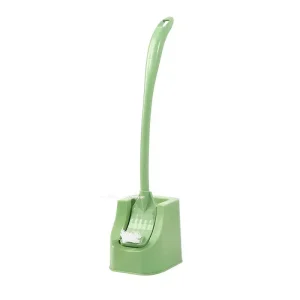 Brosse de Toilette Double Face à Long Manche, Accessoire de WC, pour Tous les Jours Brosse de Toilette Double Face à Long Manche, Accessoire de WC, pour Tous les Jours