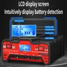 Chargeur de batterie pour voiture avec écran LCD – vue 3