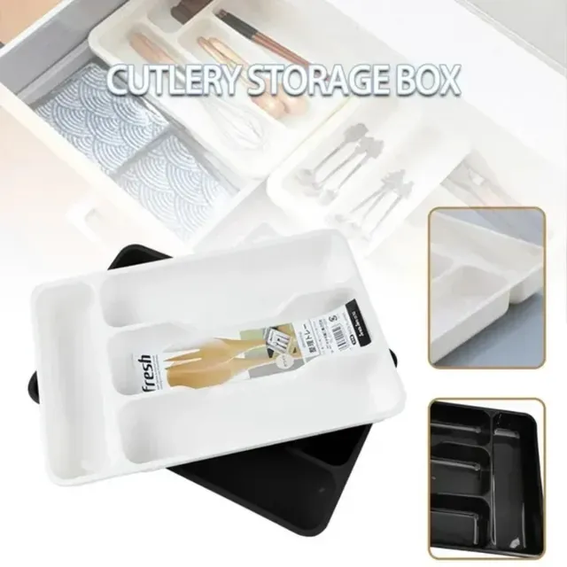 Organisateur tiroir couverts plastique polypropylène non… – vue 2