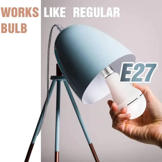 Ampoule LED Rechargeable 7w 9w 12w 15w 85-265V – vue 4