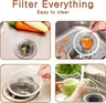 10 filtres d'évier en acier inoxydable – vue 6