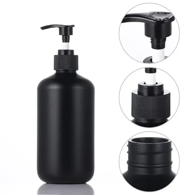 Distributeur de savon liquide noir mat 300/500ML – vue 3