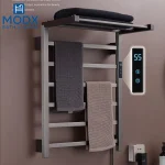 Sèche-serviettes électrique pour salle de bain, sèche-serviettes chauffant, porte-serviettes chauffant, accessoires de salle de bains