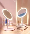 Miroir de maquillage avec lumière LED – vue 1