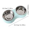 Double bols pour animaux de compagnie – vue 6