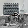 Étagère épices autoportante murale 4 niveaux acier… – vue 3