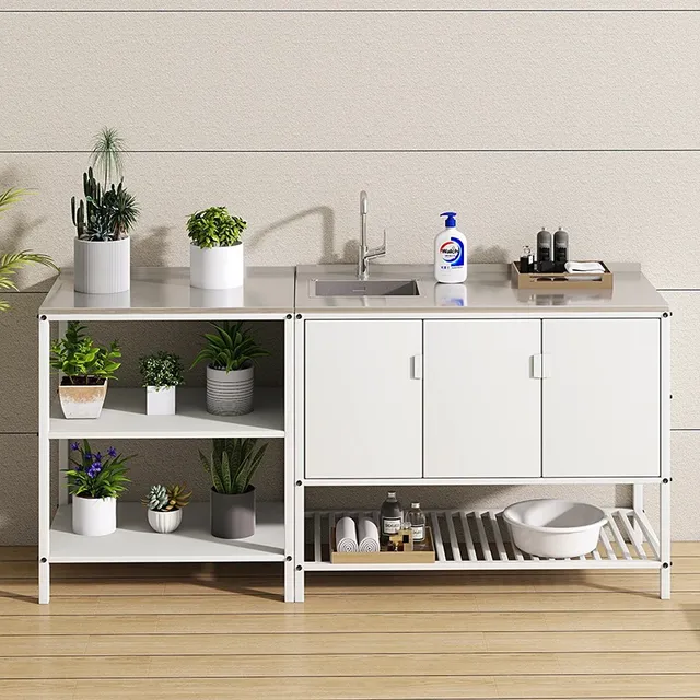 Armoire cuisine extérieure personnalisable acier laminé… – vue 4