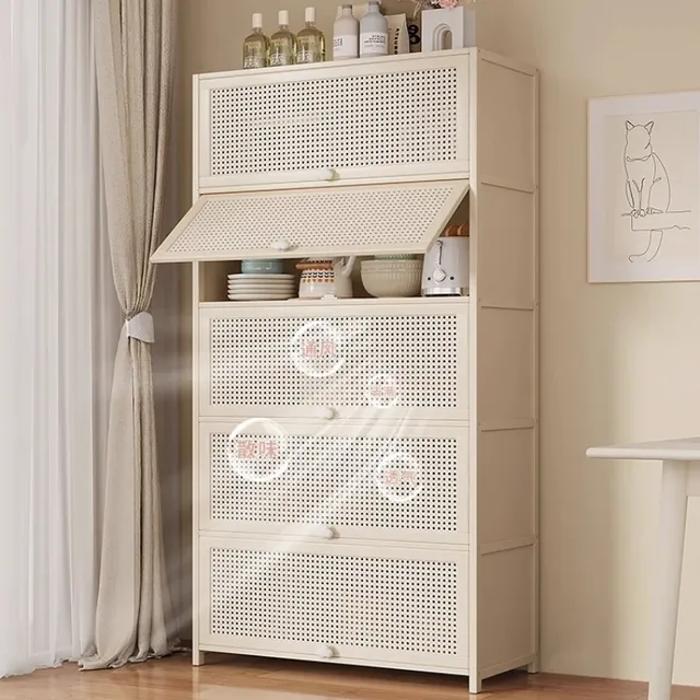 Chambre à coucher moderne armoire poignées organisateur… – vue 4
