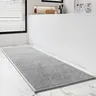 Long lea à côté de la baignoire Tapis de bain tissés en… – vue 2