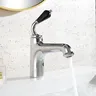 Mitigeur lavabo monobloc chromé laiton bec courbé… – vue 4