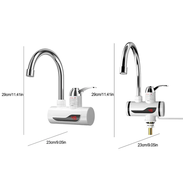 Robinet chauffe eau instantané 3000 watts sans réservoir… – vue 6