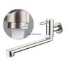 Mitigeur mural monocommande bec long pivotant inoxydable… – vue 6