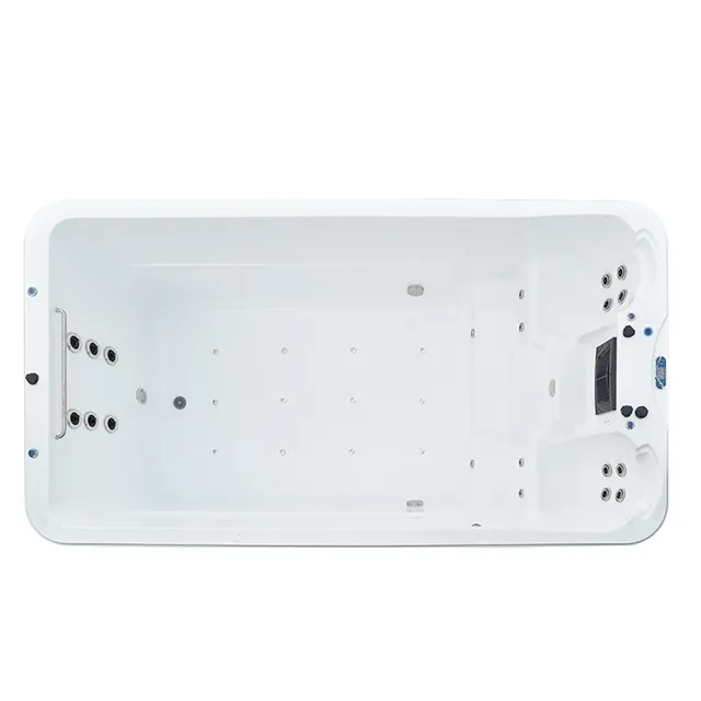 Baignoire spa nage rectangulaire grande taille quatre… – vue 5