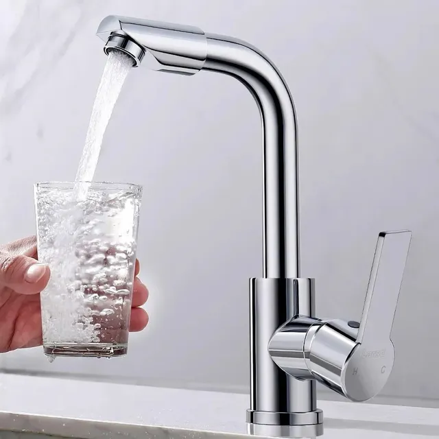 360 ° Robinet de lavabo rotatif cuisine et salle de bains – vue 2