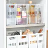 Panier rangement cuisine portable empilable transparent… – vue 3