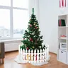 Ensemble de valises pour arbre de noël en plastique blanc – vue 6