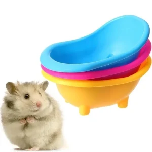 Mini Hamster gerbilles petits animaux baignoire bain salle de sable salle de bain trousse de bain couleur aléatoire Mini Hamster gerbilles petits animaux baignoire bain salle de sable salle de bain trousse de bain couleur aléatoire