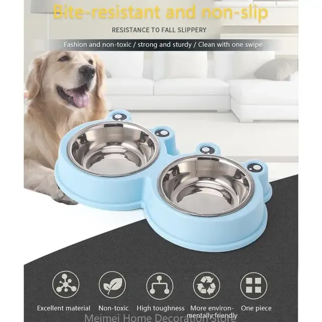 H7BF Double Dog Bowls 4 – vue 4