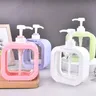 Distributeur à pompe à main en plastique liquide Regina – vue 4
