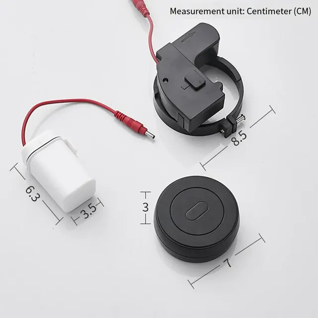 Capteur de chasse d'eau automatique sans contact – vue 2