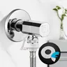 Couvercle décoratif de robinet en acier inoxydable – vue 3