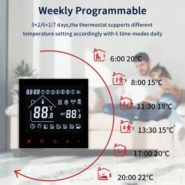 Thermostat intelligent WiFi – vue 4