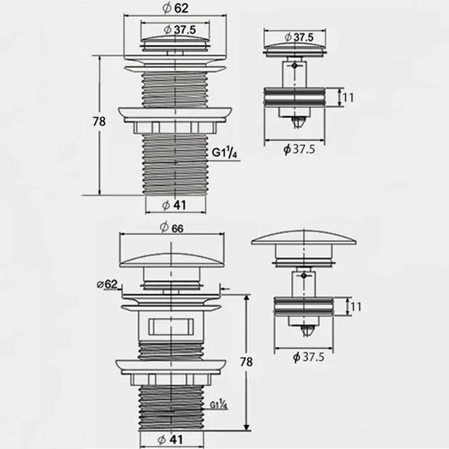 HOBasin-Degré de Corrosion en Laiton – vue 6
