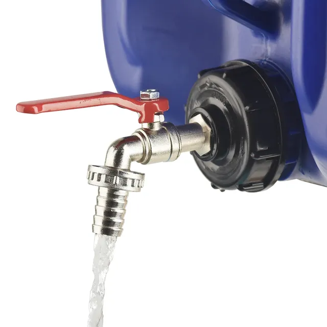 Robinet de sortie IBC avec connecteur 3/4 pouces – vue 3