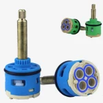 Cartouche de robinet de salle de douche, accessoires, pomme de douche, mitigeur d&rsquo;eau de baignoire, 3 positions, 4 positions, Installation dissimulée, 1 pièce