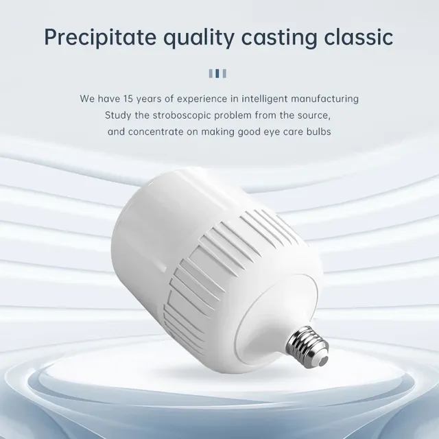 Ampoule LED AC 220V E27 lampe à LED 10W 20W 50W 100W… – vue 5