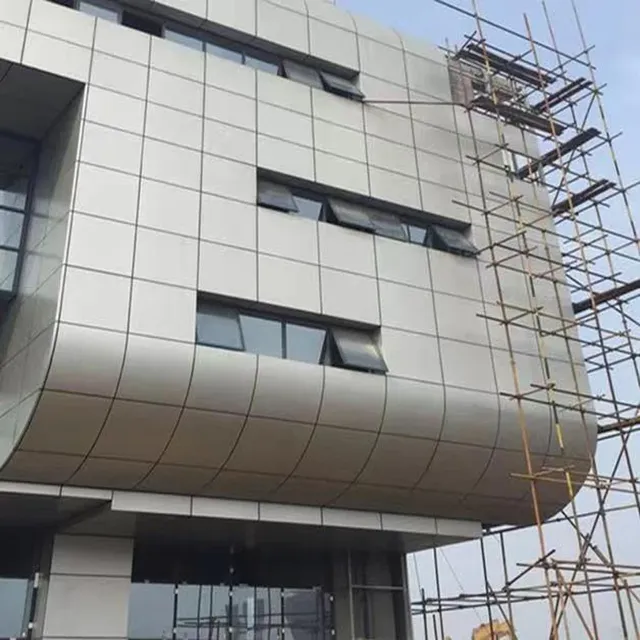 Rideau de porte à panneau unique en aluminium – vue 5