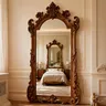 Miroir de maquillage léger de style français de luxe – vue 5
