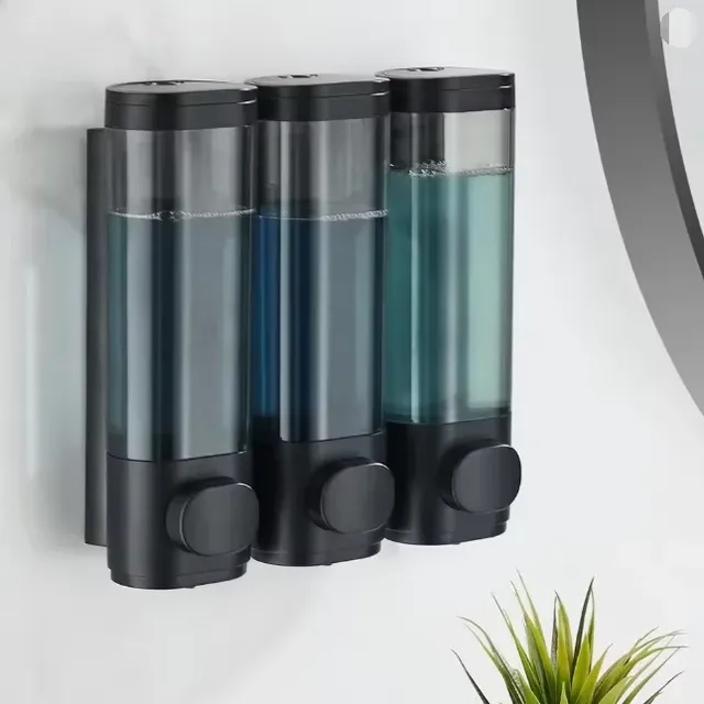 Distributeur de savon liquide à trois têtes – vue 4