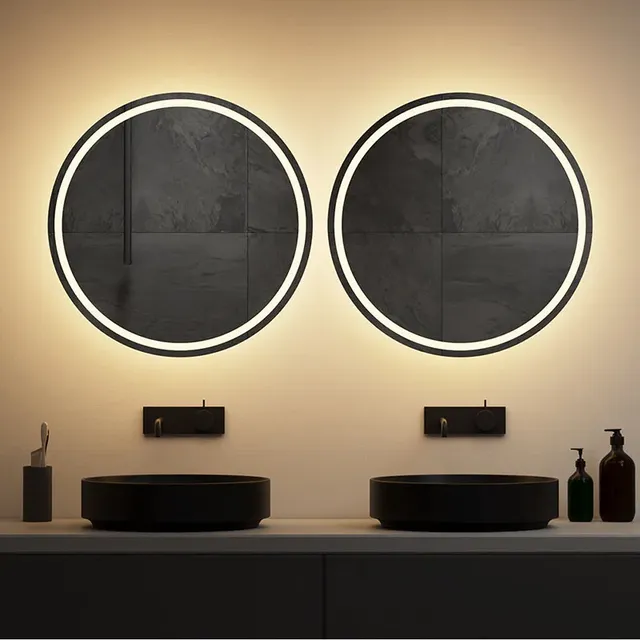 Miroir circulaire Simple de Style moderne – vue 3