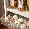 Étagère murale multicouche pour cuisine et salle de bains – vue 3