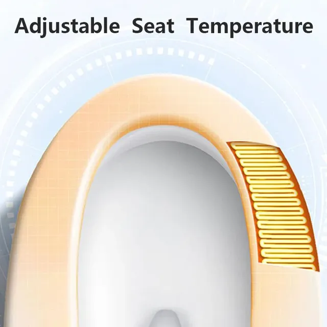 Siège de toilette bidet intelligent pour salles de bains – vue 5