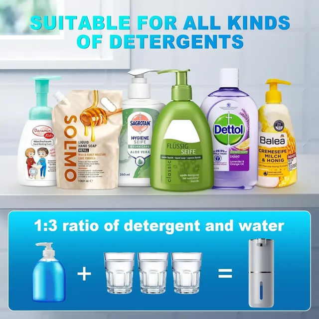 Distributeur de savon pour salle de bains et cuisine – vue 5