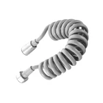 Tuyau de douche à ressort en plastique, 2m, 3m, 5m, tuyau de plomberie, salle de bains, toilettes, Bidet, pulvérisateur, ligne téléphonique, tuyaux souples