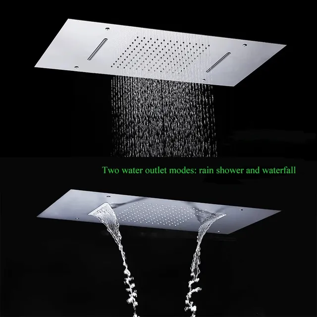 Pommeau de douche avec lumière LED – vue 5