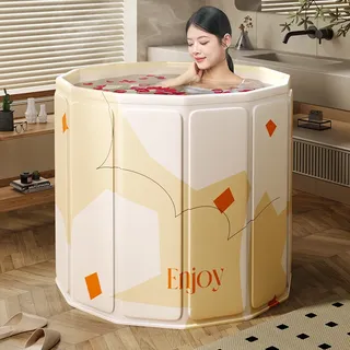 Seau de bain pliant adulte ménage seau de bain Bidet seau de natation…