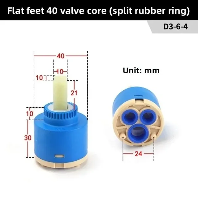 Cartouche céramique remplacement cylindrique disque… – vue 7